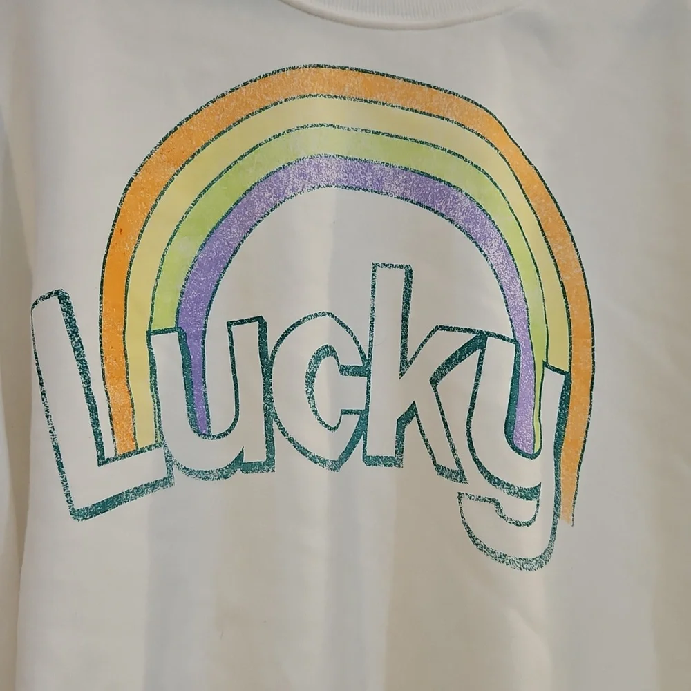 Grayson Threads Lucky Cropped Sweatshirt - Picture 3 of 12